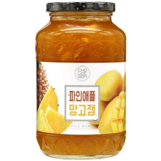 초록원 파인애플 망고잼 1kg