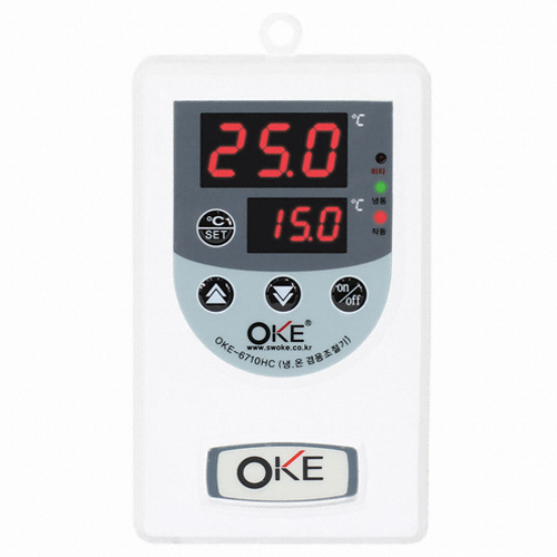 세원오케이 냉각 히터 온도 조절기 OKE-6710HC