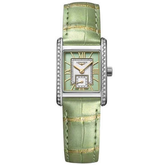 론진 미니 돌체비타 베젤 다이아 L5.200.0.05.2