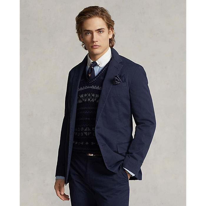 랄프로렌 폴로 남성 스트레치 치노 수트 재킷 MNPOSPC27620415410