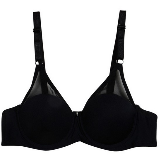 쏘로사떼 심플 몰드 망사 풀컵 브라 BR1310 (B컵)_이미지