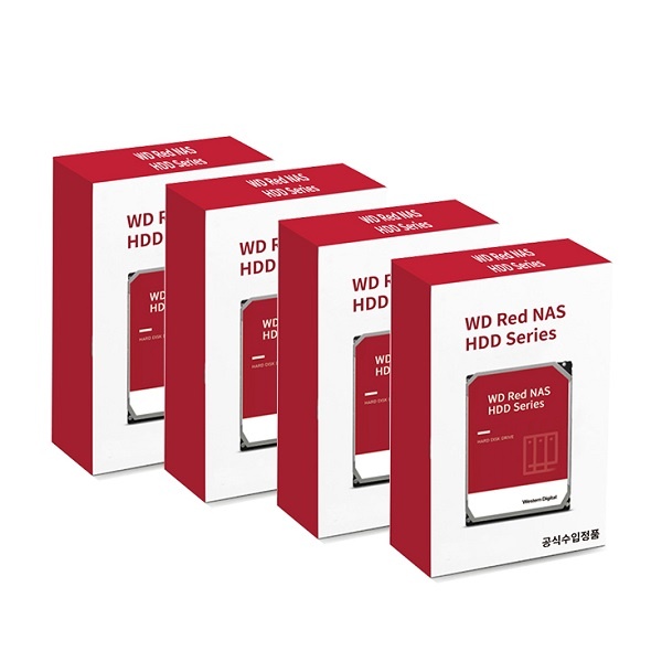 Western Digital WD RED Plus 패키지 7200/256M WD120EFBX (4x12TB)_이미지