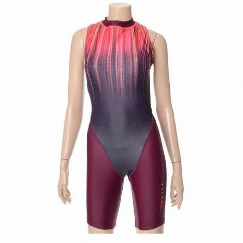 엘르 엘르수영복 EUFHE05 WIN 여성 선수용 반신 수영복