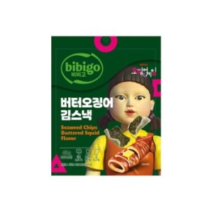 CJ제일제당 비비고 버터오징어 김스낵 40g (8개)_이미지