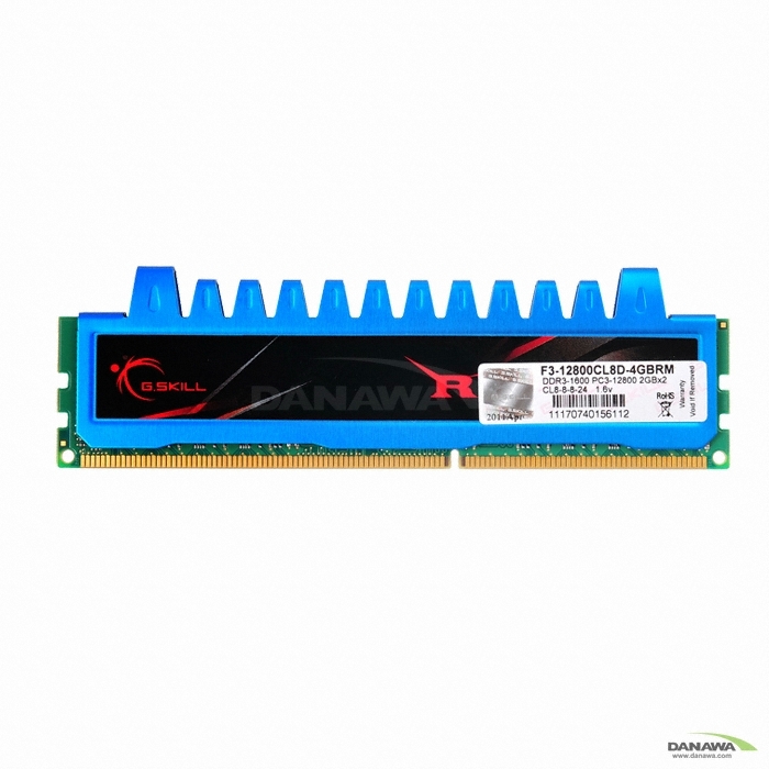 G.SKILL DDR3-1600 CL8 RIPJAWS RM 패키지 병행수입 (4GB(2Gx2))_이미지