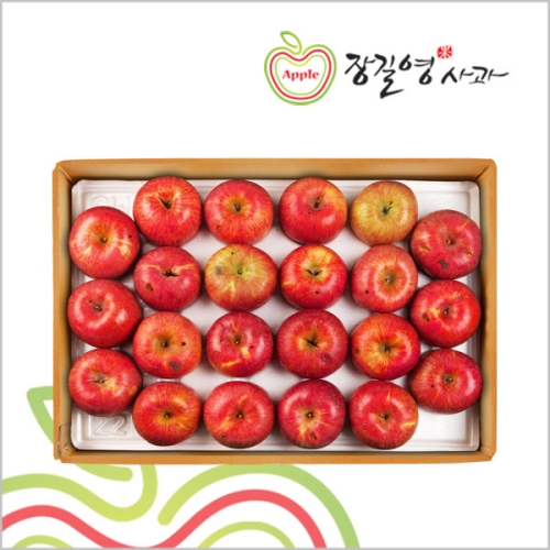 장길영사과 갈아먹는 알뜰사과 중소과 17~23과 5kg (1개)_이미지