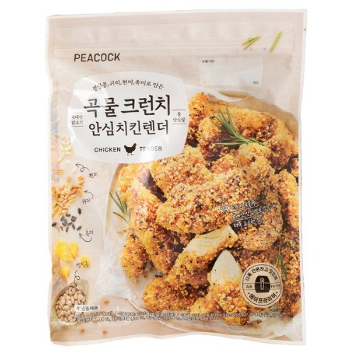 이마트 피코크 곡물 크런치 안심치킨텐더 500g (1개)_이미지