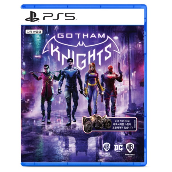 고담 나이트 한글판 PS5, 패키지디스크_이미지