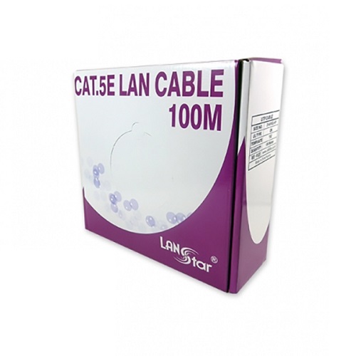 라인업시스템 LANSTAR LS-5FTP-100M CAT.5E FTP 랜케이블 박스 (100m)_이미지