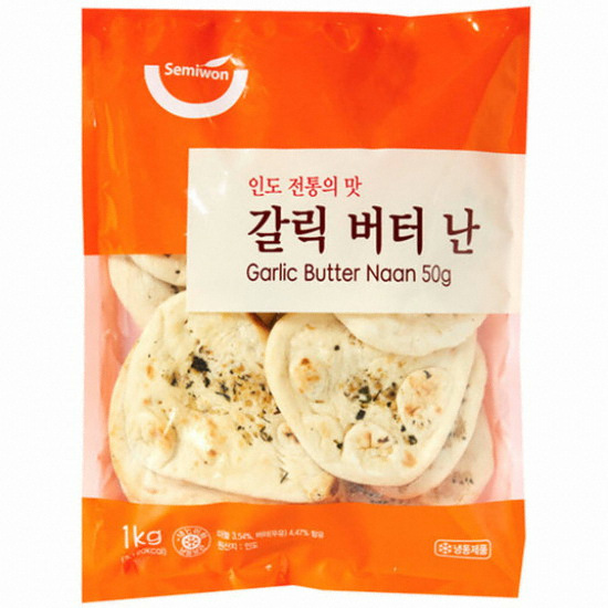 세미원푸드 갈릭 버터 난 20개입 1kg (1개)_이미지