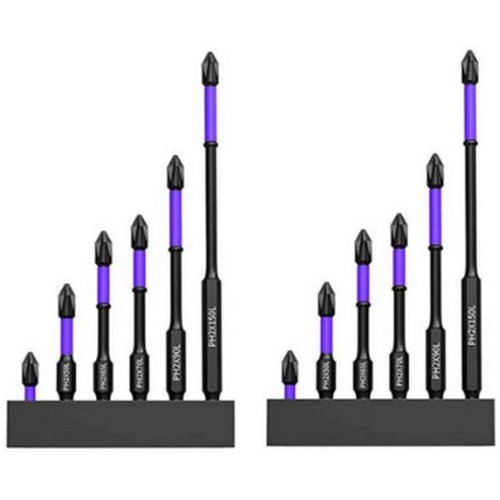 InLoop 십자드라이버 비트 6종 세트 (2개)_이미지