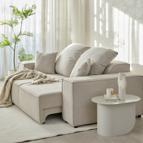 홈앤힐 밀리안 슬라이딩 무빙 모션 패브릭 소파 3인용_이미지