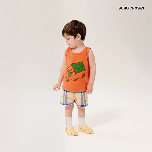 보보쇼즈 Made in spain 베이비 피클 탱크탑 나시티셔츠 B126AB019