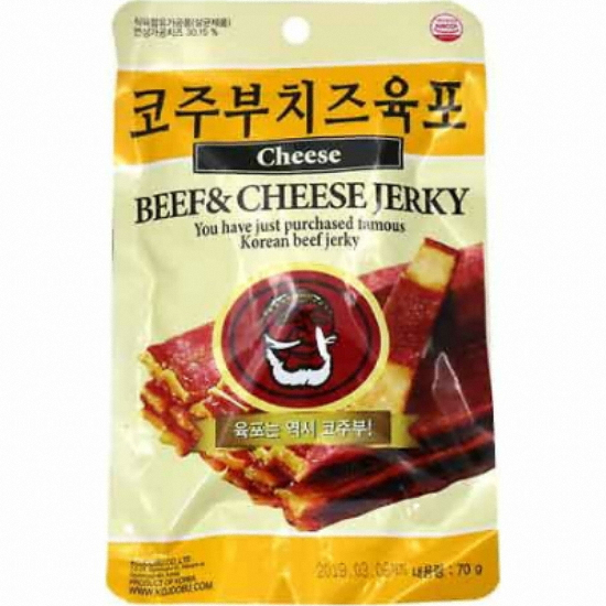 코주부B&F 치즈 육포 70g (3개)