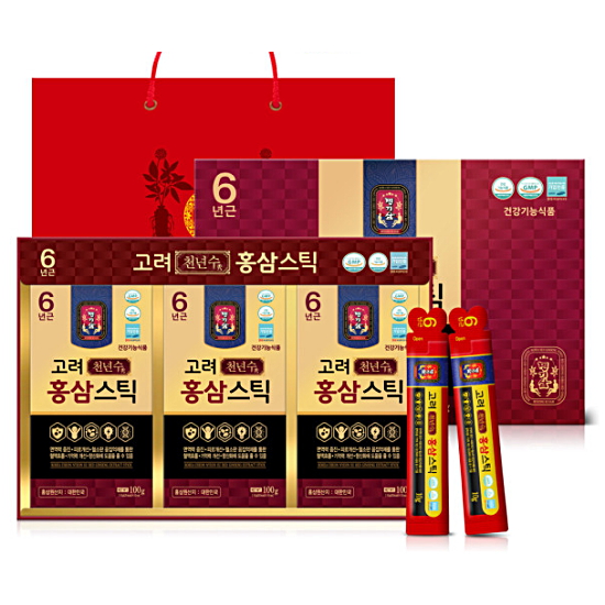 명기삼 고려천년수 홍삼스틱 10g 30포