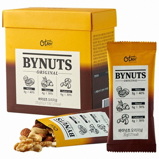 오트리푸드빌리지 바이넛츠 오리지널 20g (60개)_이미지