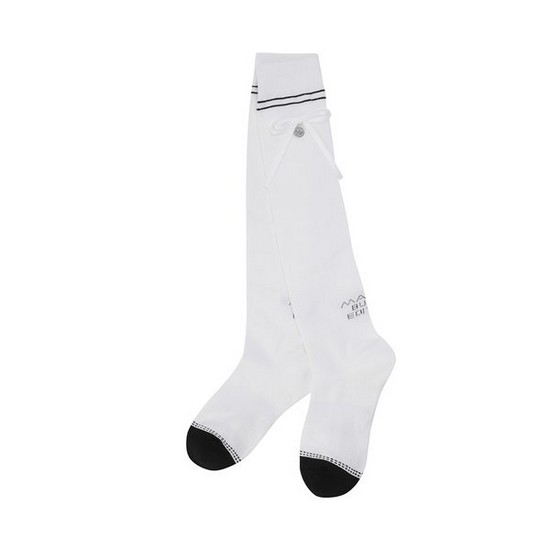 마스터바니에디션 심볼 리본 투톤 논슬립 니삭스 421F1SC106WH