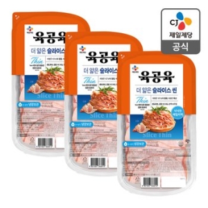 CJ제일제당 육공육 더 얇은 슬라이스 씬 250g (3개)_이미지