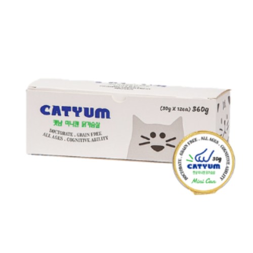 베러펫 캣 캣냠 닭가슴살 캔 360g (30g x 12p) (2개)_이미지