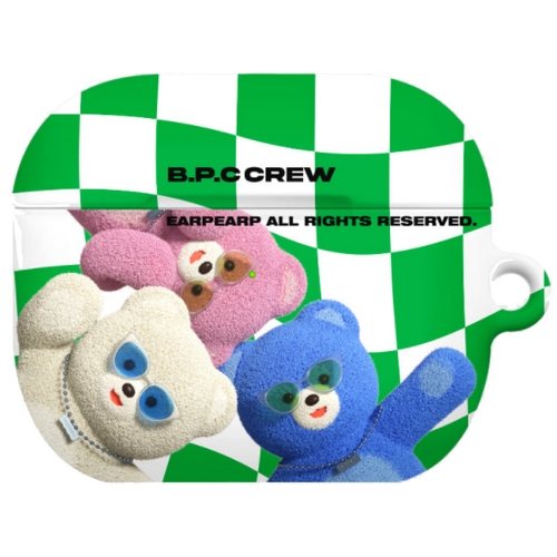 에어팟3 CHECKER BOARD BPC CREW-GREEN 케이스