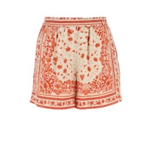 펜디 Printed silk shorts FR6643AVA1 F0D4T PRINTED