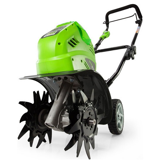그린웍스 G-MAX 40V 충전 경작기 (4.0Ah, 배터리 1개)