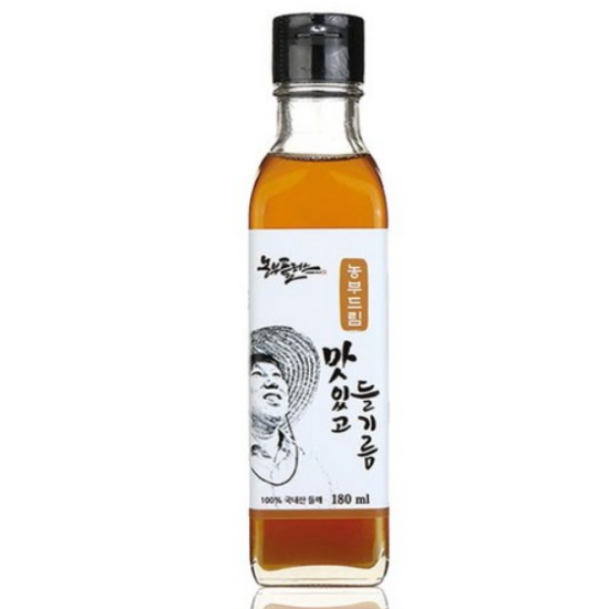 저온착유 들기름 180ml