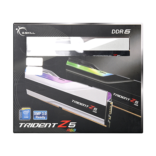 G.SKILL DDR5-6000 CL36 TRIDENT Z5 RGB 실버 패키지 (32GB(16Gx2))_이미지