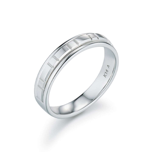 로제도르 주얼리 아마스 WG 남자 커플반지 18K 8280100305 골든듀AMC GR/2110_이미지