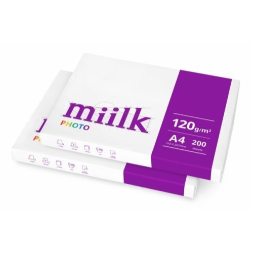 한국제지 밀크 포토 복사용지 A4 120g (400매)_이미지