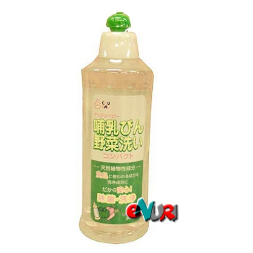  쭈쭈베이비 야채 젖병 세정제 용기 300ml [1개]