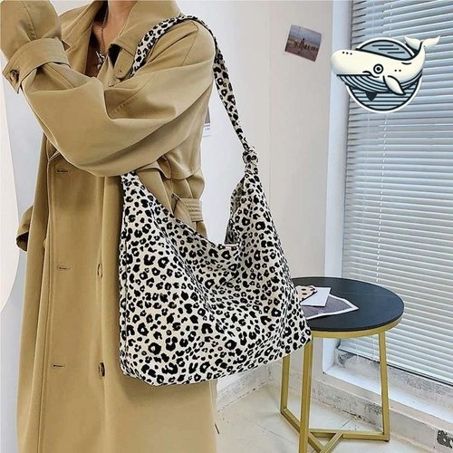 스타일리쉬 레오파드 숄더백 캐주얼 가방 -WFH7FXG_이미지
