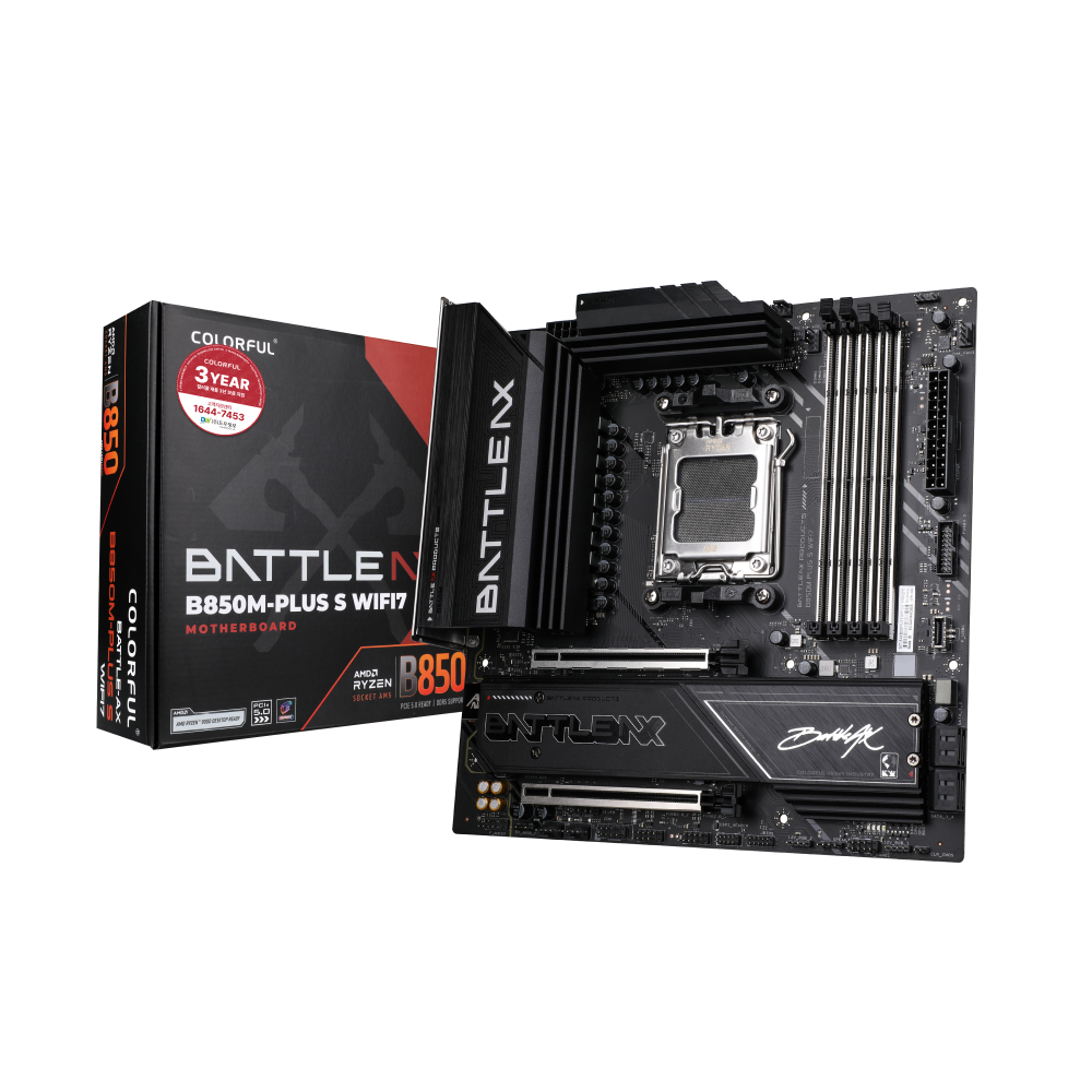 COLORFUL BATTLE-AX B850M-PLUS S WIFI7 V14 도우정보