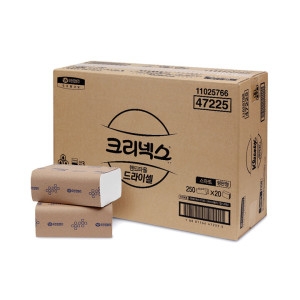 유한킴벌리 크리넥스 드라이셀 핸드타월 스마트 F250 (5,000매)