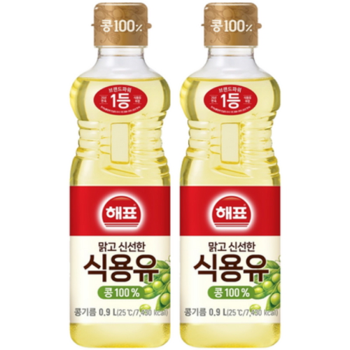 해표 식용유 900ml이미지입니다. 누르면 해당 게시물로 새창이동합니다.