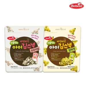 베베스트 처음먹는 아이 김 스낵 20g