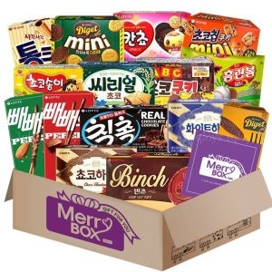 [불명] 메리박스 초코과자 15종 2호 1세트_이미지