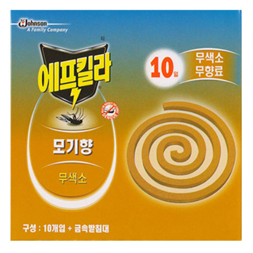 에프킬라 모기향 내추럴 10개입 (1개)_이미지