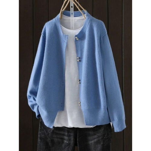 넬리 아르니 소프트 니트 가디건_NC3GD007