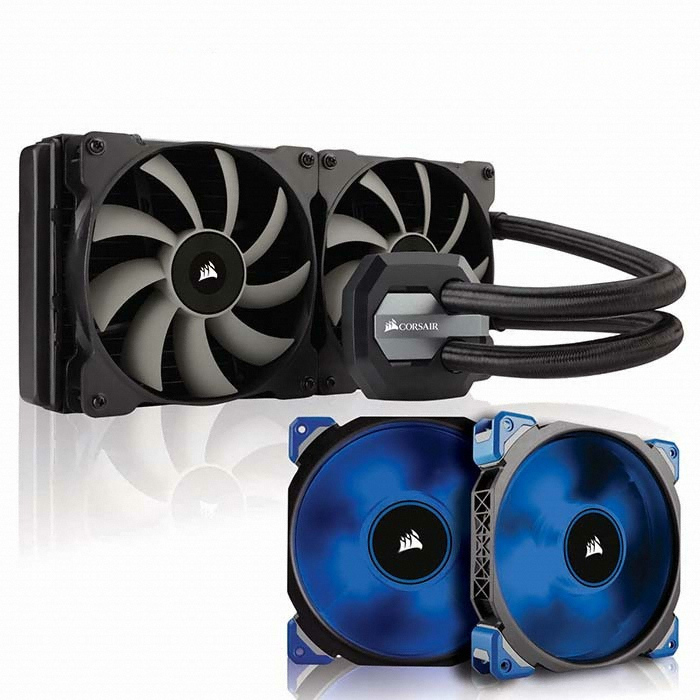 H115i + ML140 PRO LED Blue