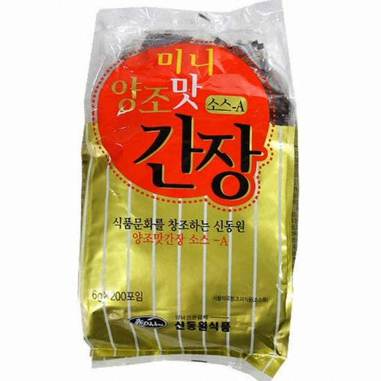 신동원식품 미니 양조맛 간장 6g (200개)_이미지