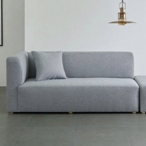 세컨드컨테이너 오벤 모듈 패브릭 소파 3인용 (스툴별도)_이미지