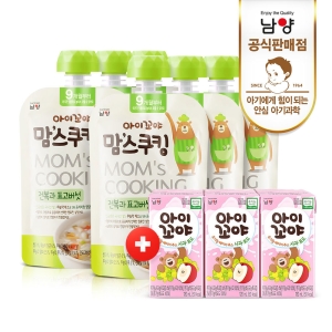 남양유업 맘스쿠킹 전복과 표고버섯 100g (6개)_이미지