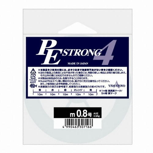 야마토요 PE 스트롱 5색 4합사 (300m)
