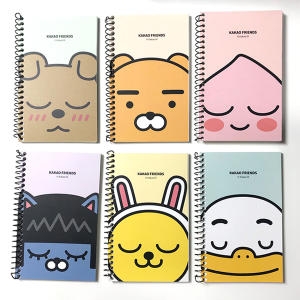 카카오프렌즈  원링 좌철수첩 미니 캐릭터수첩