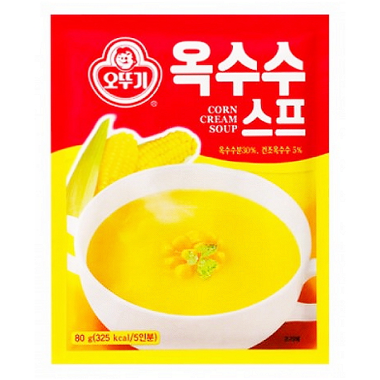 오뚜기 옥수수 스프 80g (1개)_이미지