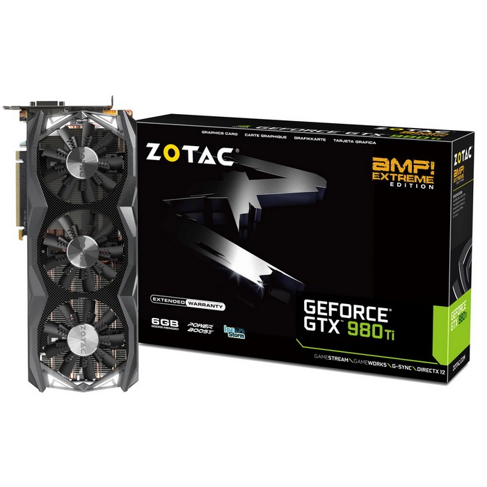 ZOTAC AMP EXTREME 지포스 GTX980 Ti D5 6GB_이미지