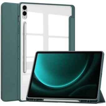 갤럭시 삼성 탭 S10 FE 10.9인치 2025 SM-X520 SM-X526B 케이스 가죽 소프트 백 스탠드 코크 S7 <b>S8</b> S..