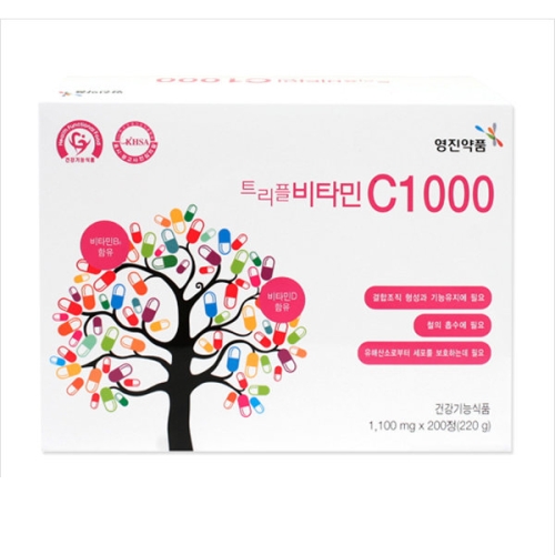 트리플 비타민C 1000 200정