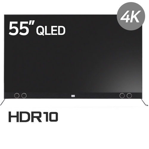 더함 우버 U553QLED SMART HDR 크롬캐스트 (스탠드)